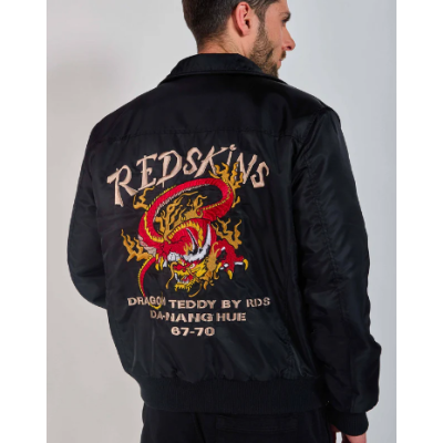 Bombers DRAGON REDSKINS Fighter noir