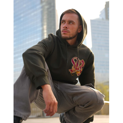 Sweat capuche REDSKINS DRAGON Kaki