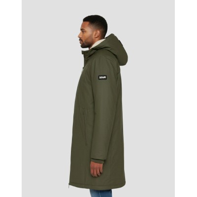 Parka SCHOTT doublée Sherpa Kaki