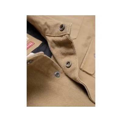 Surchemise Canvas IRON & RESIN Beige