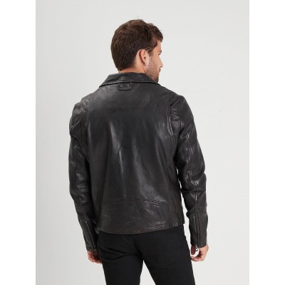 Blouson perfecto Vintage DAYTONA73 Noir