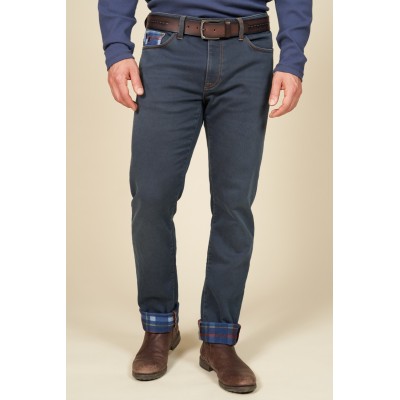Jeans doublé MCS Bleu denim