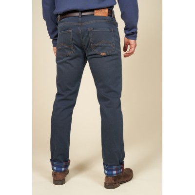 Jeans doublé MCS Bleu denim