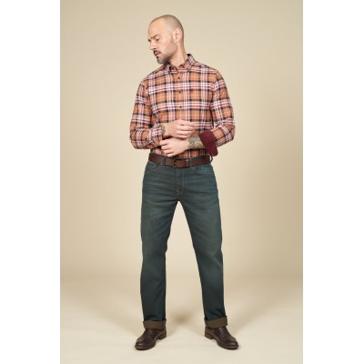 Chemise bucheron MCS Orange
