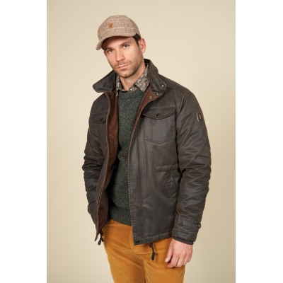 Veste enduite MCS Marron