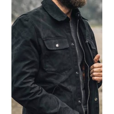 Veste Canvas IRON&RESIN Noir