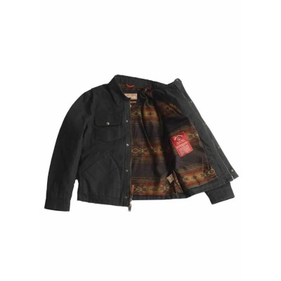 Veste Canvas IRON&RESIN Noir