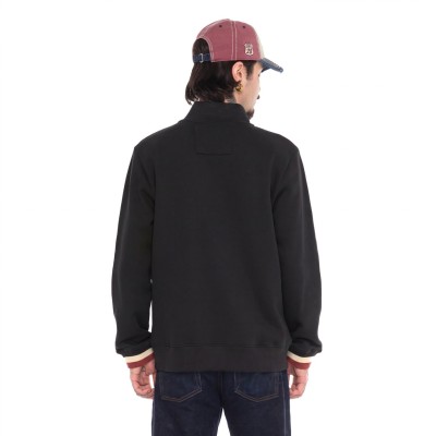 Sweat zipé patchs VonDutch Noir
