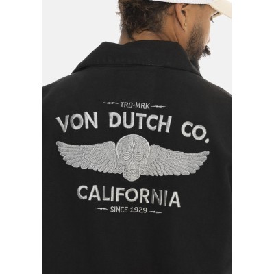 Surchemise kaki patch/broderie WALL " VON DUTCH " E26