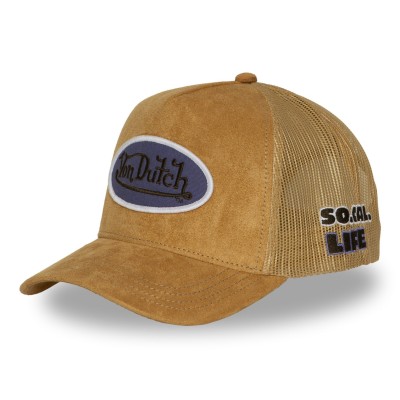 Casquette trucker VON DUTCH Moutarde