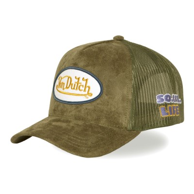 Casquette trucker VON DUTCH kaki