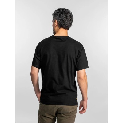 Teeshirt bulldog Daytona-73 Noir