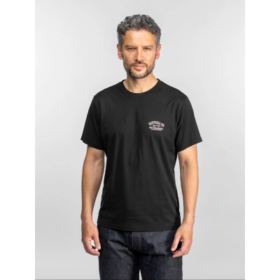 Teeshirt Preston Daytona-73 Noir