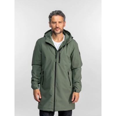 Parka doublée sherpa REGEN Daytona-73 Kaki
