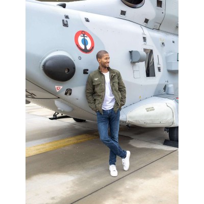 Veste saharienne Marine nationale Gulfstream Kaki