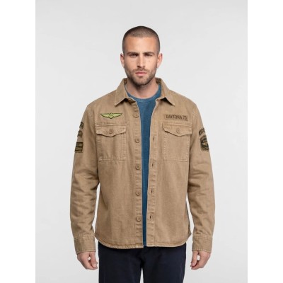 Surchemise JEFFBULL DAYTONA-73 Beige