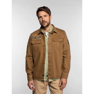 Surchemise WAYNE BULL DAYTONA-73 Beige
