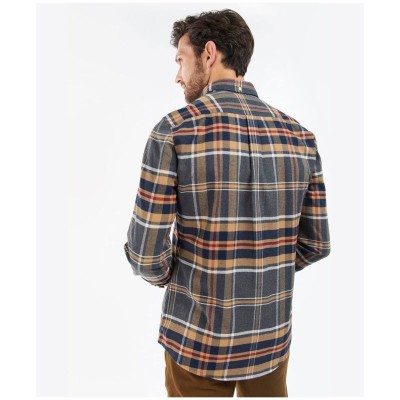 Chemise hiver Tartan BARBOUR Gris/Camel/Bleu