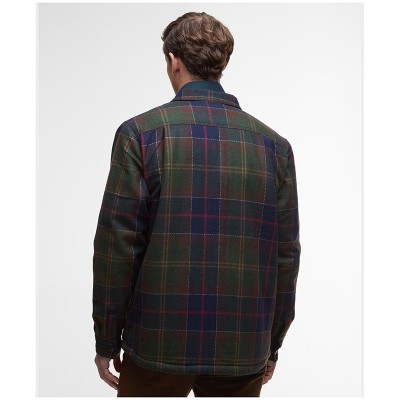 Surchemise laine Willberry doublée sherpa BARBOUR Tartan