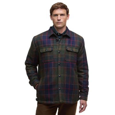 Surchemise laine Willberry doublée sherpa BARBOUR Tartan