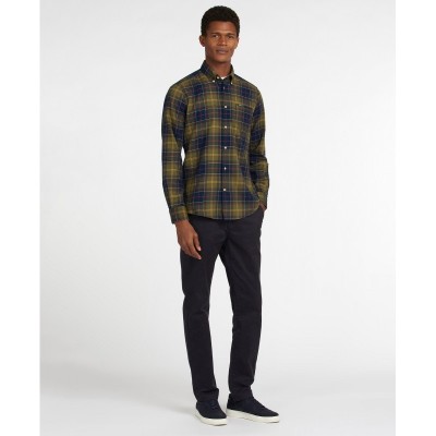 Chemise Tartan BARBOUR Vert/Bleu