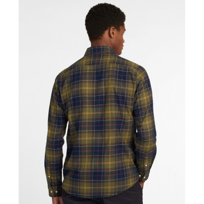 Chemise Tartan BARBOUR Vert/Bleu