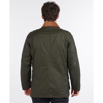 Veste wax Olive clair LIMITED ASHBY " BARBOUR " E26