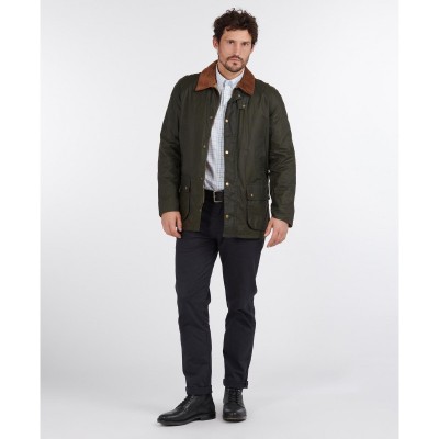 Veste wax Olive clair LIMITED ASHBY " BARBOUR " E26