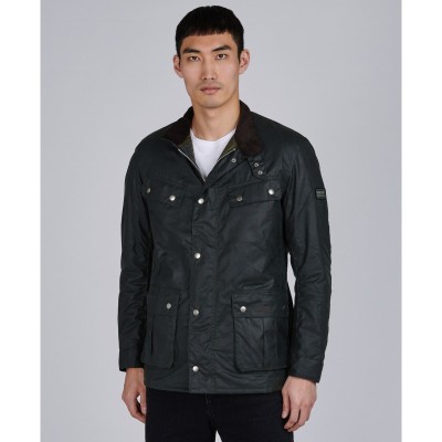 Veste wax DUKE BARBOUR.INTER Kaki Sage