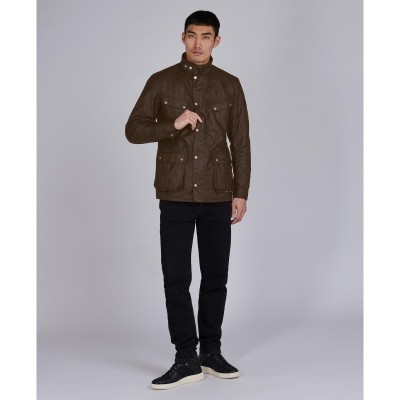 Veste wax DUKE BARBOUR.INTER Bark Camel