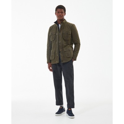 Veste huilé CORBRIDGE Ajusté BARBOUR kaki