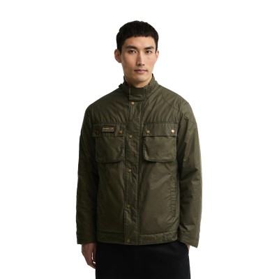 Veste wax Merton BARBOUR INTERNATIONAL Kaki