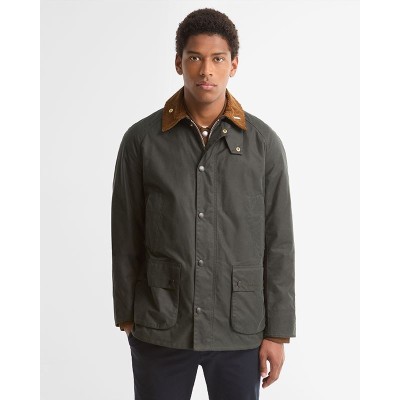 Veste wax ASHBY LIMITED col velours int tart "BARBOUR" NOOS