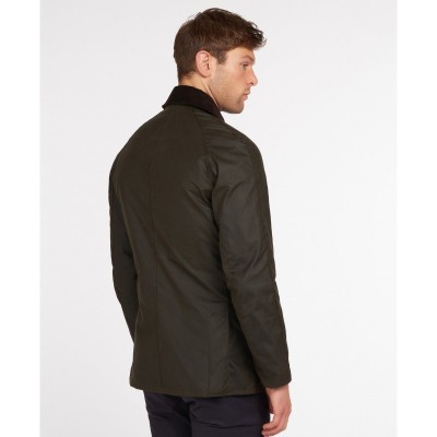 Veste huilé ASHBY BARBOUR Olive