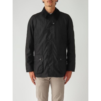 Veste huilé ASHBY BARBOUR Noir