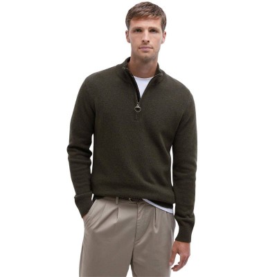 Pull Tartan 100% LAINE BARBOUR Kaki