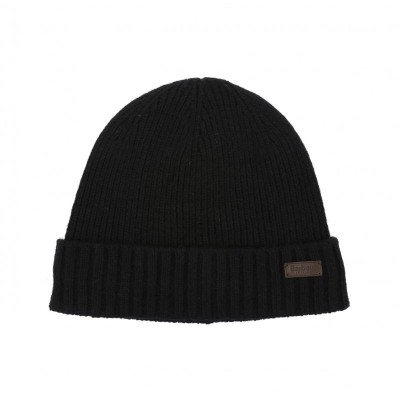 Bonnet Laine doublé POLAIRE Carlton BARBOUR Noir