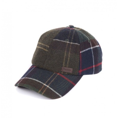 Casquette sport laine tartan BARBOUR