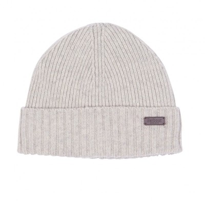 Bonnet Laine doublé POLAIRE Carlton BARBOUR beige clair