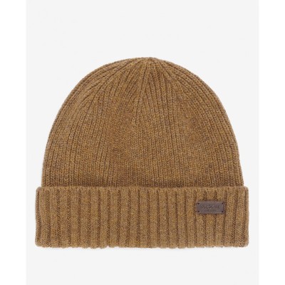 Bonnet Laine doublé polaire CARLTON BARBOUR Beige foncé