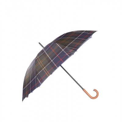 Parapluie tartan bois "BARBOUR" noos