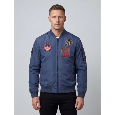 Blouson RAPTOR Mémory Patrouille de France Bleu Royal