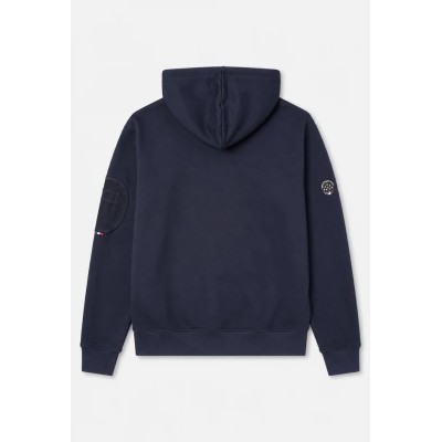 Sweat zipé ORION Patrouille de France Bleu Marine