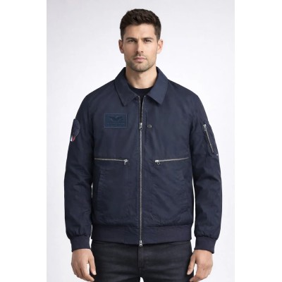Bombers Tucker Astro Patrouille de France Bleu Marine