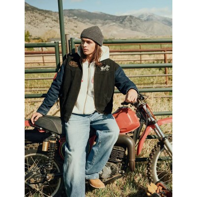 Veste Trailrider WRANGLER Denim / Noir