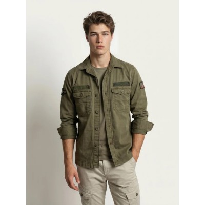 Surchemise Military TOP GUN Kaki