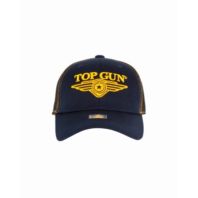 Casquette TOP GUN Bleu Marine / Or