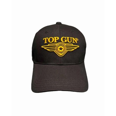 Casquette TOP GUN Noir / Or