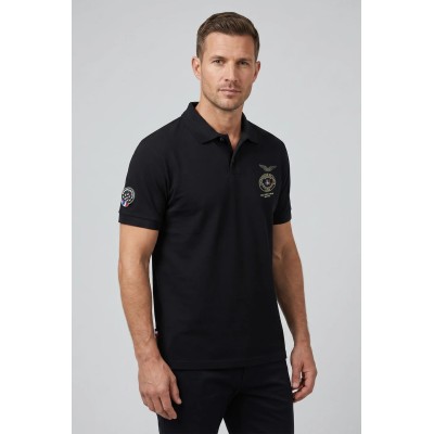 Polo Officier Patrouille de France Noir