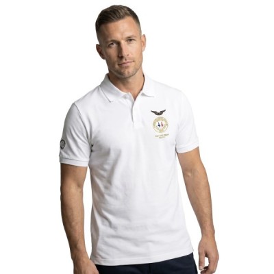 Polo Officier Patrouille de France Blanc